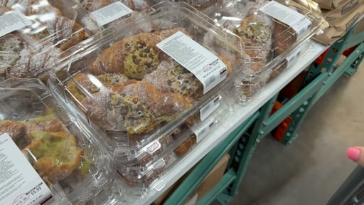 Twice Baked Pistachio Filled Croissants, 6 Count