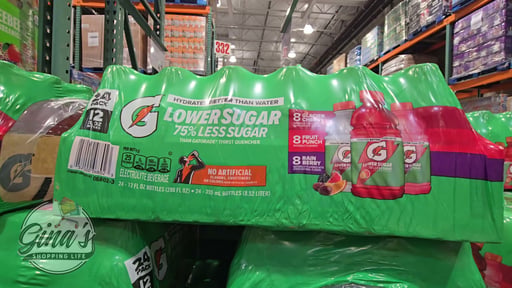 Gatorade Lower Sugar Variety Pack, 12 oz, 24 Count