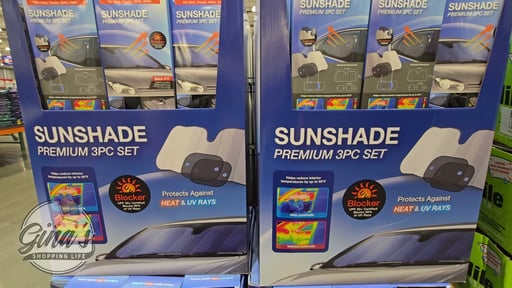 3-Piece Premium Sunshade Set