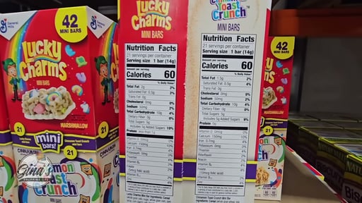 General Mills Mini Bars Variety, 42 ct/50 oz