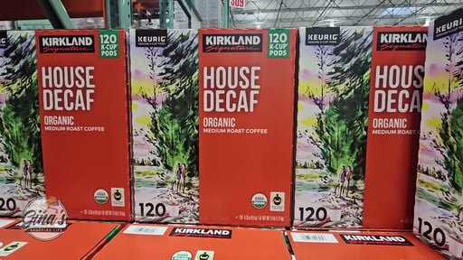 Kirkland Signature House Decaf 120 ct Organic K-Cup Pods