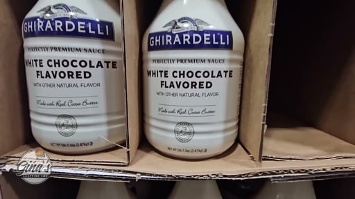 Ghirardelli White Chocolate Flavored Premium Sauce, 87.3 oz