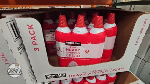 Kirkland Signature Whipped Heavy Cream, 3/15 oz
