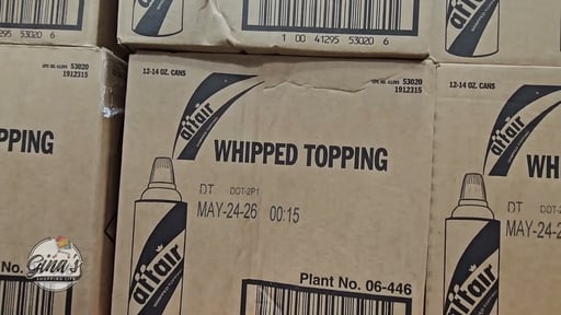 Affair Whipped Topping, 12/14 oz