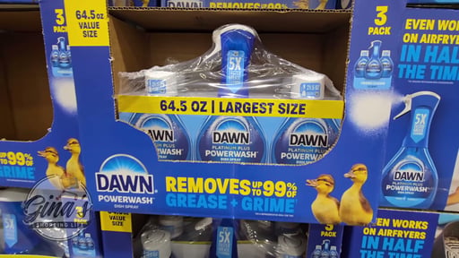 Dawn Platinum PowerWash Dish Spray 21.5 oz + 43 oz Refill