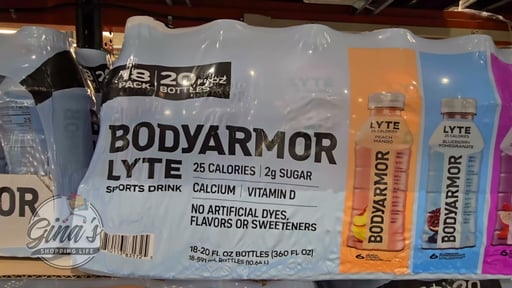 BODYARMOR Lyte Variety Pack 18/20 Ounce Bottles