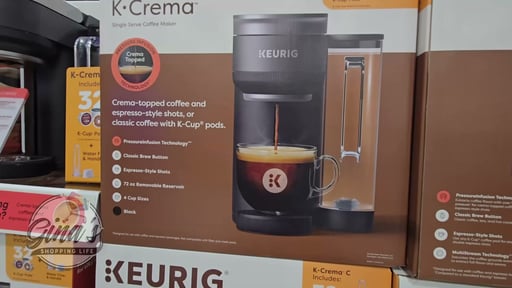Keurig K-Crema Single Serve Coffee Maker