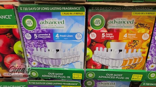 Air Wick Scented Oils 1 Warmer + 9 Refills