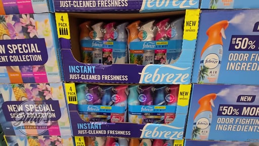 Febreze Air Effects Variety 4 Pack, 4/8.8 oz (2.2 lbs)