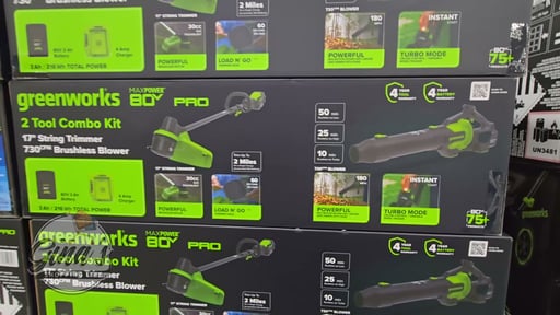 Greenworks 80V Blower & Trimmer Combo Kit