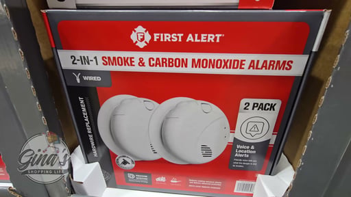 First Alert Hardwired Combo Smoke & CO Alarm