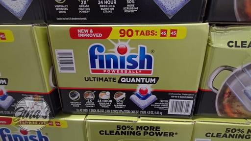 Finish Ultimate Quantum Dishwasher Detergent, 90 ct