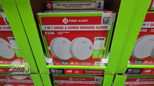 First Alert 10-Year Battery Smoke & CO Alarm 2-Pack 8th Edition