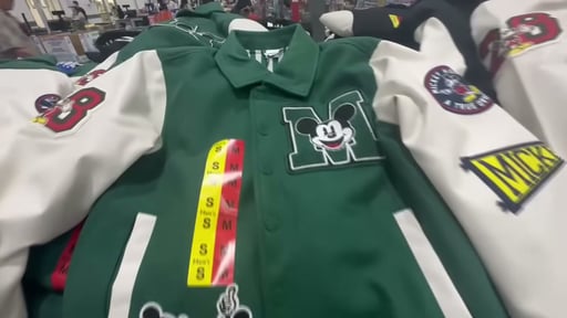 Disney Adult Unisex Varsity Jacket