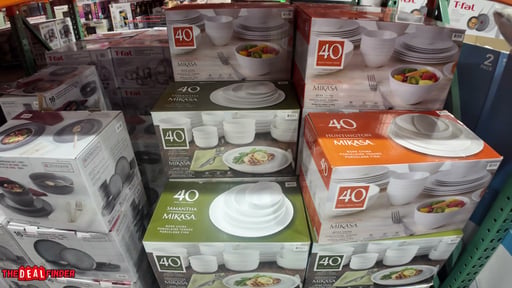 Mikasa Bone China 40-Piece Dinnerware Set – Samantha / Huntington