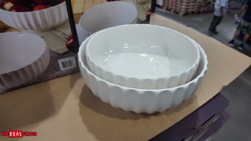 Trudeau Bloom Nesting Serving Bowls, 2-Pack