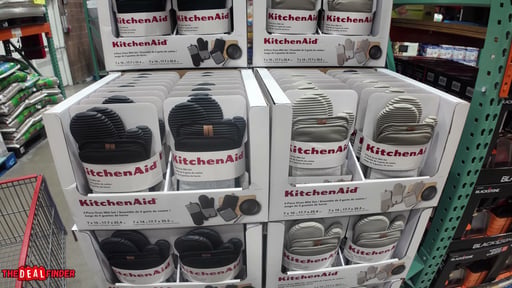 KitchenAid 4-Piece Oven Mitt Set - 2 Mitts & 2 Pot Holders