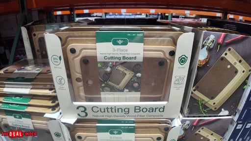 MIU 3-Piece Wood Fiber Cutting Board Set