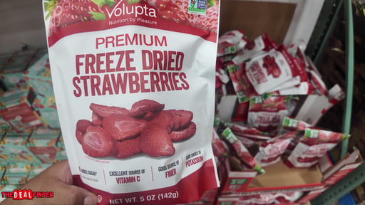 Volupta Premium Freeze Dried Strawberries, 5 oz