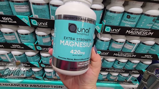 Qunol Extra Strength Magnesium 420mg, 240 Capsules