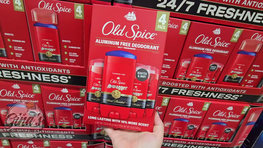 Old Spice Swagger Deodorant Aluminum Free 4-Pack, 3 oz