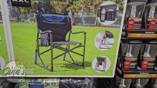 Mac Sports Rock n Lock Director Chair