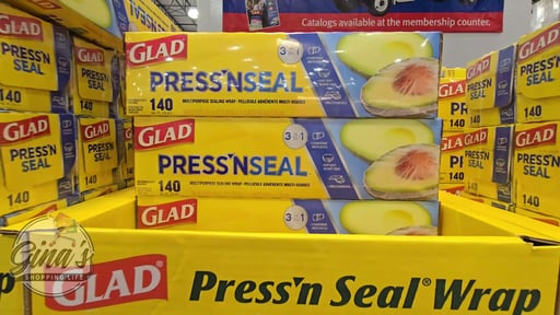 Glad Press'n Seal 3/140 Sq Ft Rolls