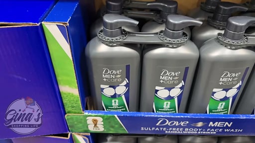 Dove Men+Care Body & Face Wash 32 fl oz, 2-Pack