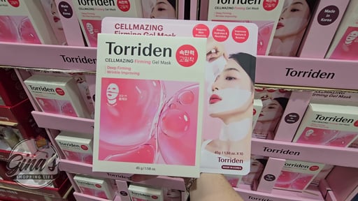 Torriden Cellmazing Firming Gel Mask, 10-Pack