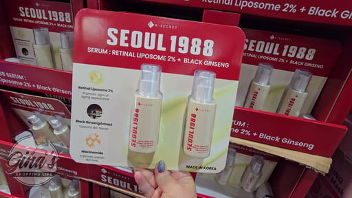 K-Secret Seoul 1988 Retinal Liposome 2% + Black Ginseng Serum, Duo Set, 2 x 1.69 fl oz
