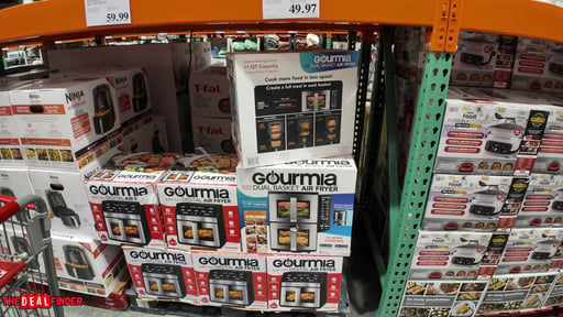 Gourmia 11-Quart Double Decker Air Fryer