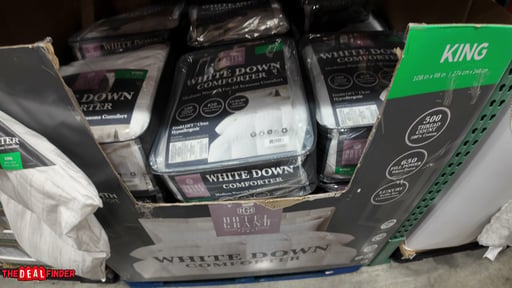 Hotel Grand White Down Comforter - King