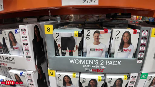 32 Degrees Women's Heat Pant 2-Pack