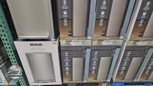 Kohler 47L Kitchen Step Can Stainless Steel