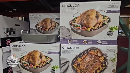 Circulon Oval Roaster w/ Rack 18" x 15"