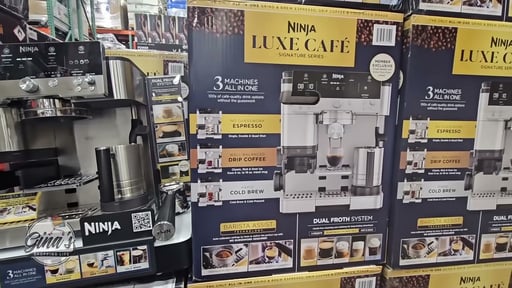 Ninja Luxe 3-in-1 Espresso Machine Model ES655CO
