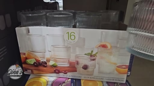 Anchor Hocking Drinkware 16 Piece Set