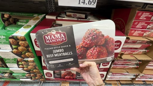 Mama Mancini's Jumbo Meatballs 48 oz