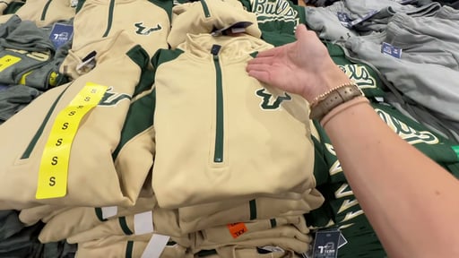 NCAA  Quarter Zip Pullover