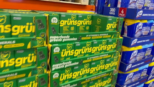 Grüns Superfoods Greens Gummies