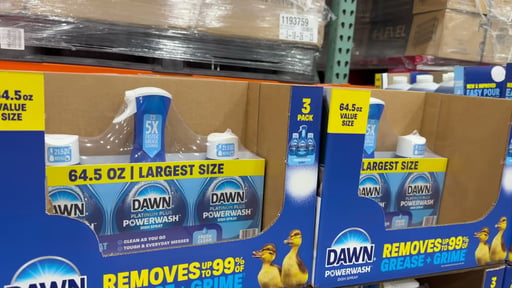 Dawn Platinum PowerWash Dish Spray 21.5 oz + 43 oz Refill