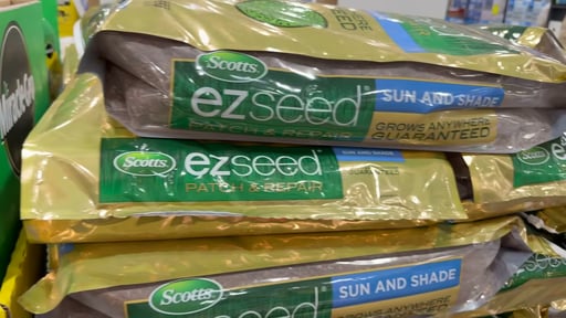 Scotts EZ Seed Sun and Shade Repair Seed + Mulch + Fert 25 lb