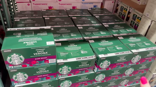 Starbucks Dark Roasts Variety Pack K-Cup Pod, 64-Count