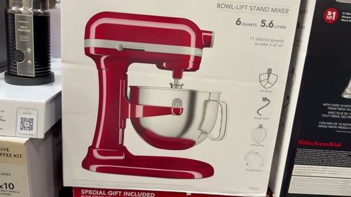 KitchenAid 6-Quart Bowl Lift Stand Mixer