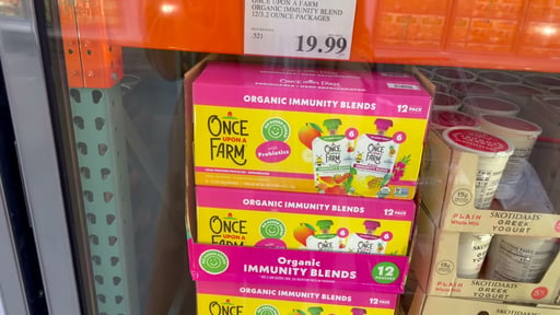 Once Upon a Farm Organic Immunity Blend, 12-Pack, 3.2 oz