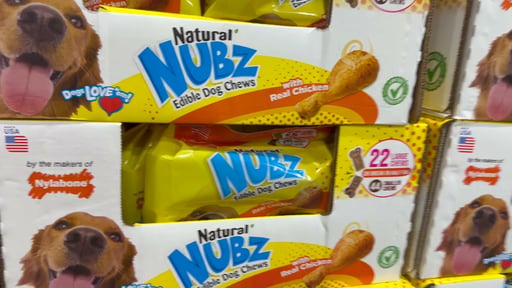 Nylabone Natural Nubz Edible Dog Chews