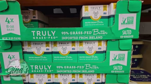 Truly Grass-Fed Irish Butter Salted 4/8 oz