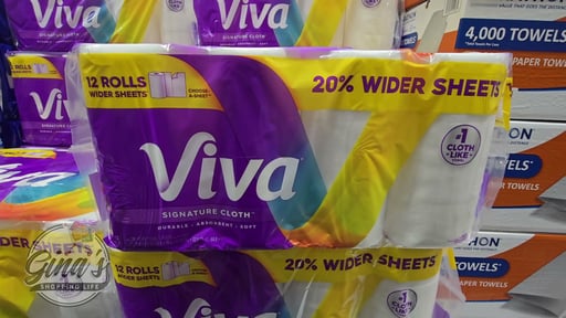 Viva Signature Cloth Paper Towels 12 Pack