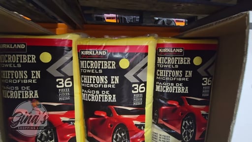 Kirkland Signature Microfiber Towel 36 Pack