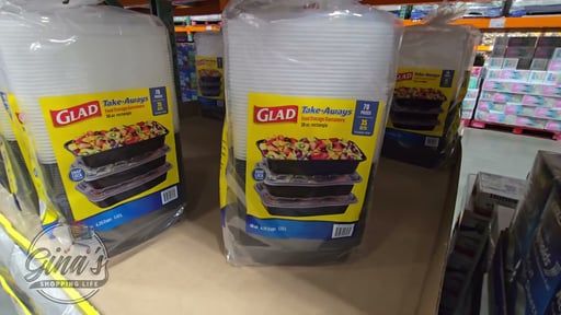 Glad Take-Aways Food Storage Containers 35ct